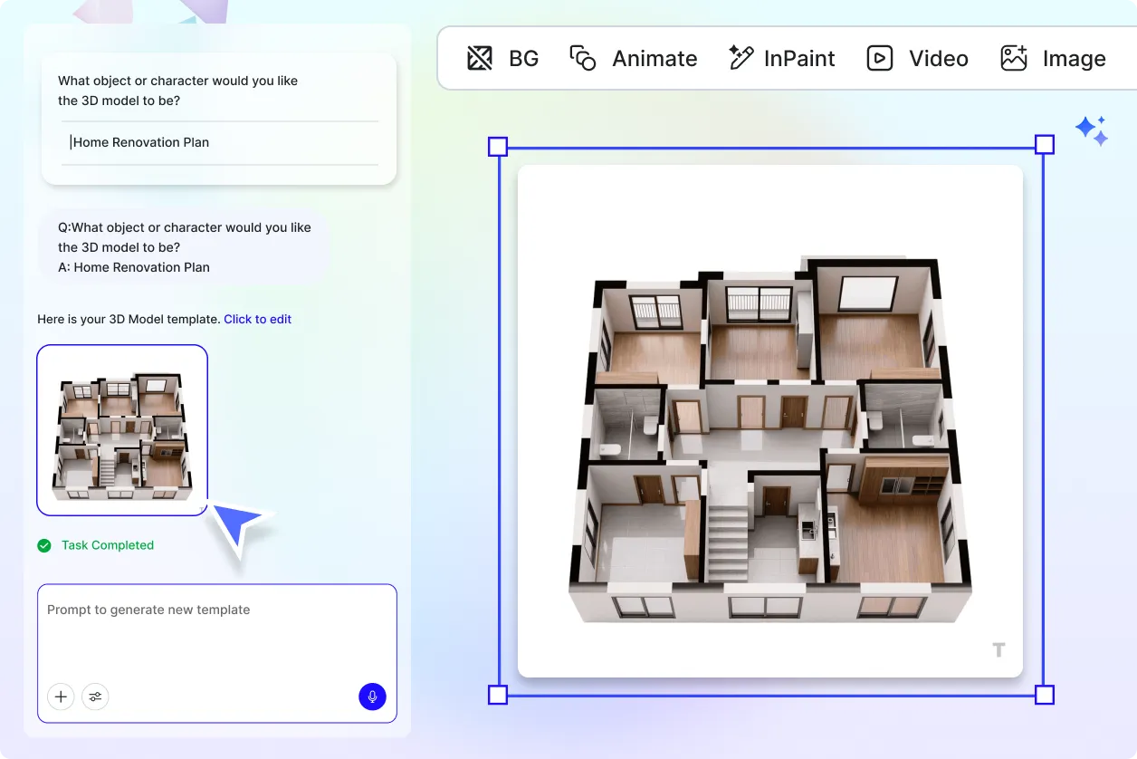 Free AI 3D Model Generator, Create 3D Model Images Online [ No Signup ]